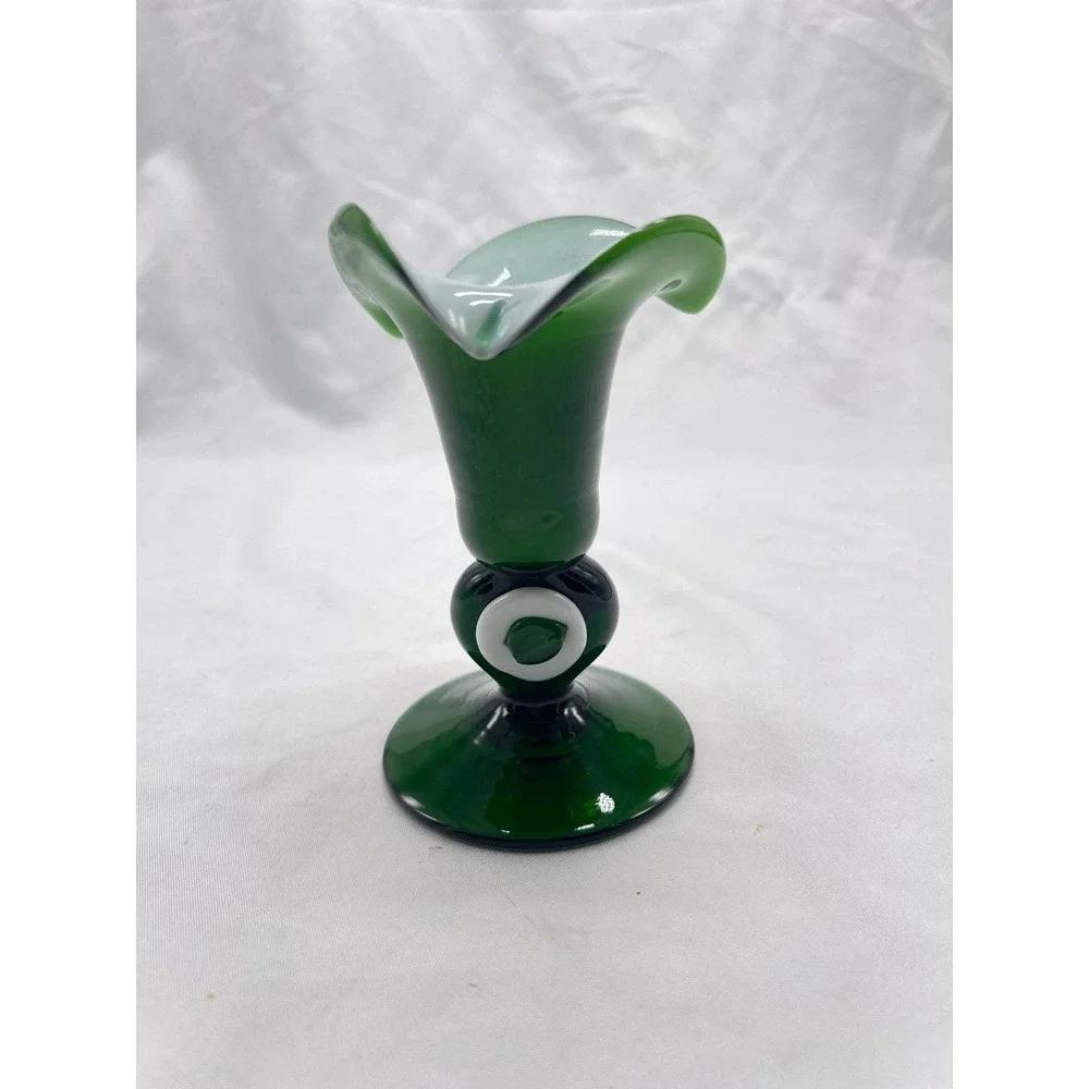 VTG hand blown Murano style vase